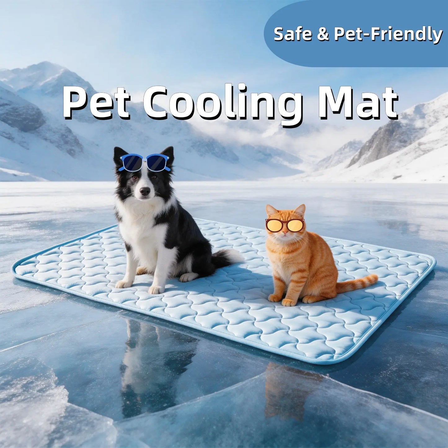 MIXJOY Cooling Dog Pad – Washable & Non-Slip
