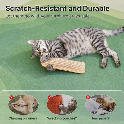 2-Pack Sisal Cat Kicker Toys – Interactive Scratching Pillows