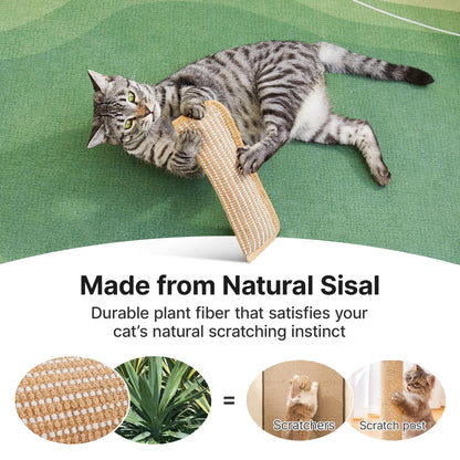2-Pack Sisal Cat Kicker Toys – Interactive Scratching Pillows