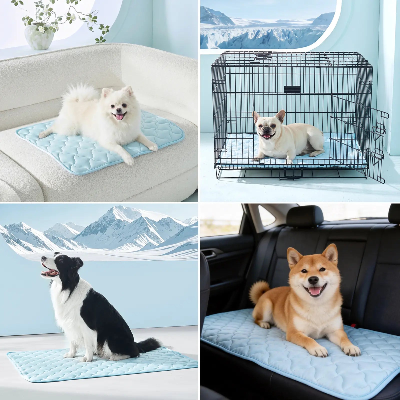 MIXJOY Cooling Dog Pad – Washable & Non-Slip