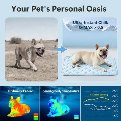 MIXJOY Cooling Dog Pad – Washable & Non-Slip