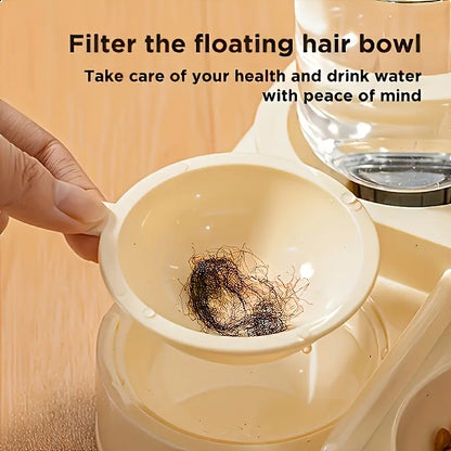 2-in-1 Automatic Pet Feeder & Water Dispenser – Gravity Station